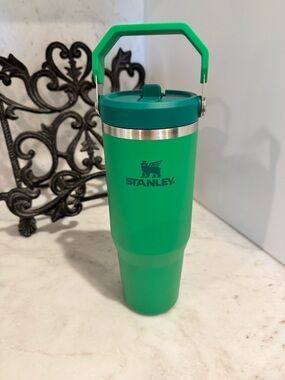 Stanley Bright Green Insulated Carry Tumbler with Fold Handle